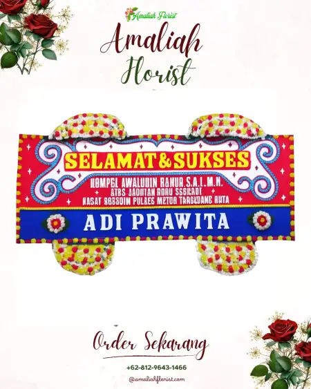 Papan Bunga Ucapan Selamat Semendawai Barat